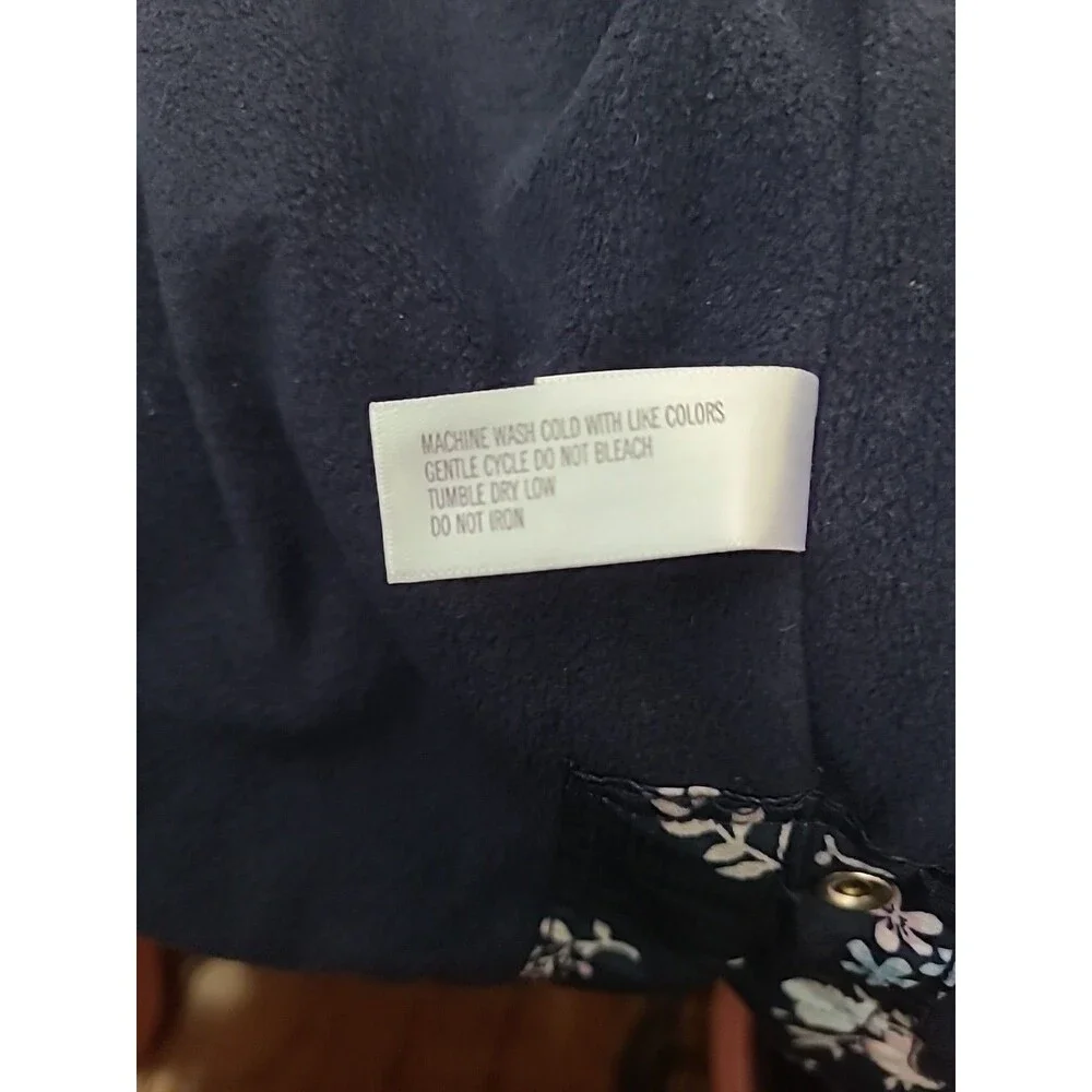 Koala Kids Floral Blue Jacket 9-12 Months Water Repellent Super!